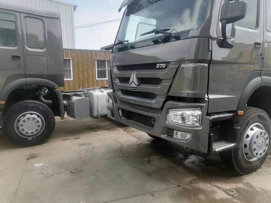 Transmission manuelle grise Sinotruk camion lourd 6*4 tracteur camion pneumatique sans tube