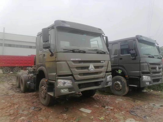 Transmission manuelle grise Sinotruk camion lourd 6*4 tracteur camion pneumatique sans tube