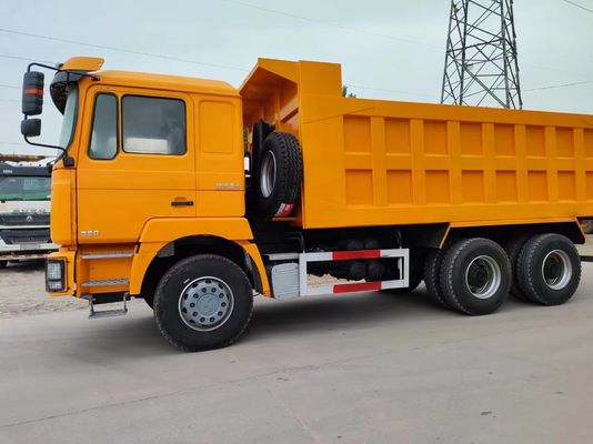 Shacman Orange F3000 camion-décharge avec 10 roues et une capacité de moteur de 6-8L