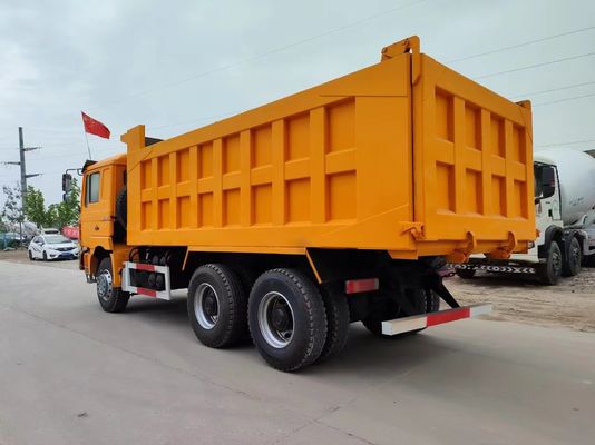 Shacman Orange F3000 camion-décharge avec 10 roues et une capacité de moteur de 6-8L