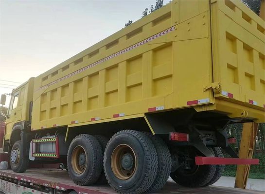 10 pneus Sinotruck HOWO 6*4 Secondhand Dump Truck Front Lifting Style Émission Euro 3/4/5