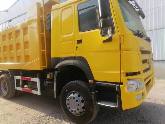 Truck Sinotruck jaune HOWO 6*4 Truck diesel 351-450hp Style de levage avant Truck d'occasion