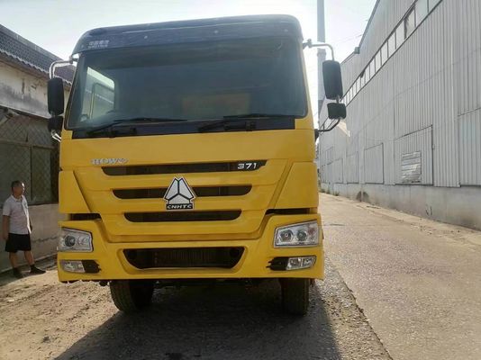Truck Sinotruck jaune HOWO 6*4 Truck diesel 351-450hp Style de levage avant Truck d'occasion