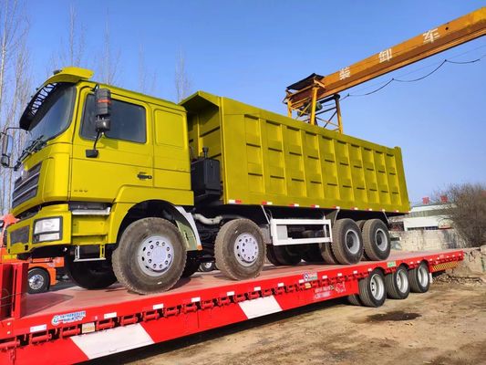 Shacman 8X4 12 roues utilisé 50 tonnes 60 tonnes camion de décharge lourd 351-450 ch