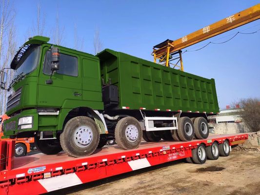 Transmission manuelle Shacman 8X4 12 roues HOWO 50 tonnes 60 tonnes lourdes camion de décharge utilisé