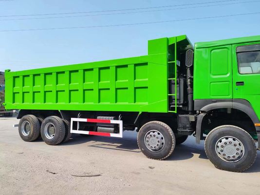 Camion d'occasion Sinotruck HOWO 6*4 Camion de décharge vert Camion lourd de grande capacité Capacité moteur 6-8L