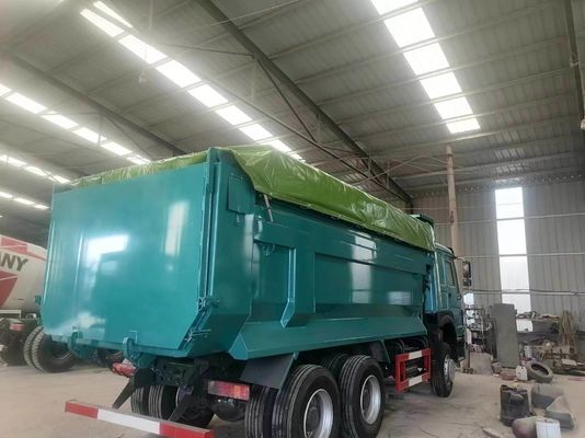 351-450 ch Transmission manuelle Sinotruck HOWO 6*4 Camion à décharge avec boîte d'emballage de type U