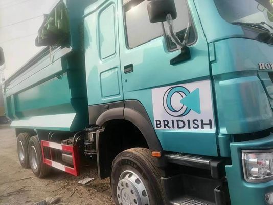 351-450 ch Transmission manuelle Sinotruck HOWO 6*4 Camion à décharge avec boîte d'emballage de type U