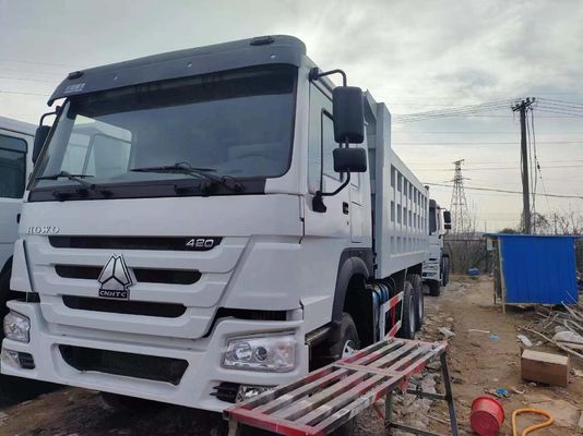 Truc à grande capacité HOWO 6X4 lourd avec 18 mètres cubes et 351-450 chevaux