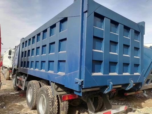Camion de décharge de style de levage avant utilisé HOWO 6*4 Camion d'occasion Sinotruck de couleur différente