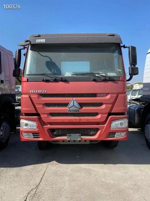 Transmission manuelle HOWO 6*4 Tracteur camion 375HP 371HP 10 pneus Tête de remorque lourde