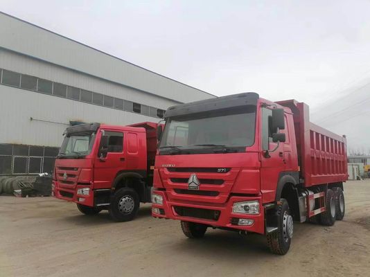 Sinotruk HOWO 6X4 Camion 371HP 10 roues Camions à ordures d'occasion avec une capacité de moteur de 6-8L