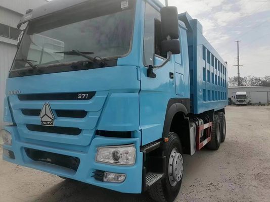 Utilisé HOWO 6X4 16 20 mètres cubes 10 roues de l'exploitation minière décharge de camion avec radial