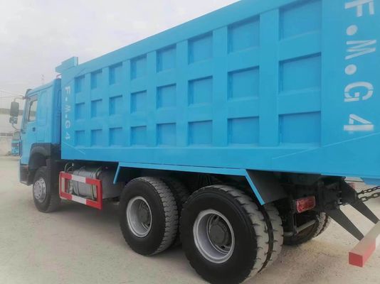 Utilisé HOWO 6X4 16 20 mètres cubes 10 roues de l'exploitation minière décharge de camion avec radial