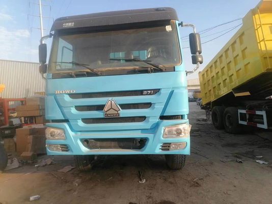 Utilisé HOWO 6X4 16 20 mètres cubes 10 roues de l'exploitation minière décharge de camion avec radial