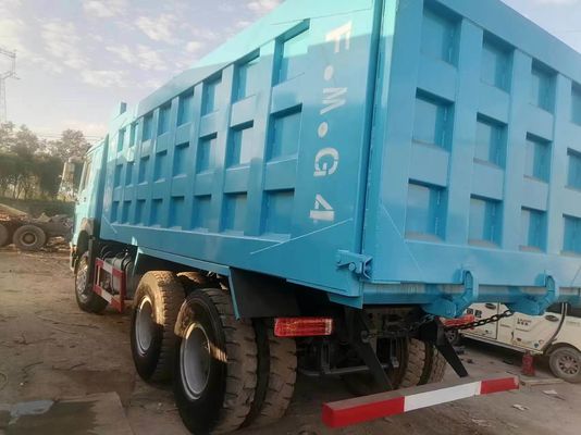 Utilisé HOWO 6X4 16 20 mètres cubes 10 roues de l'exploitation minière décharge de camion avec radial