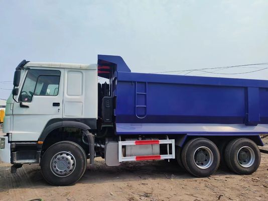 6X4 375 chevaux U-Share de seconde main HOWO Capacité du moteur du camion de décharge de 6 à 8 litres de puissance 351 à 450 chevaux