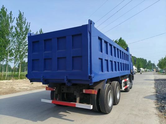 Transmission manuelle 371HP Sinotruk HOWO camion à bascule 10 pneus 6X4 déchargeur camion à bascule d'occasion