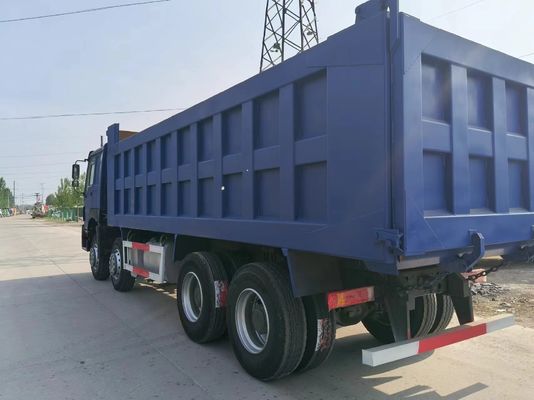 HOWO 8*4 30 mètres cubes 12 roues camion-dumpper minier avec une capacité de moteur de 6-8 litres