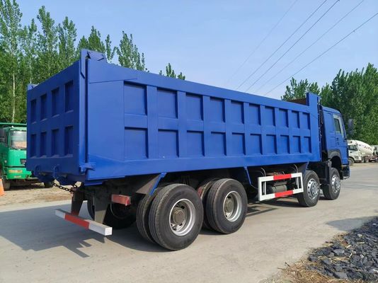 HOWO 8*4 30 mètres cubes 12 roues camion-dumpper minier avec une capacité de moteur de 6-8 litres
