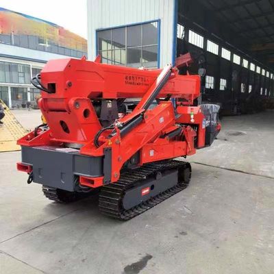 Crane d'araignée diesel mobile pliable de 5 tonnes avec taille personnalisée 4600*1430*2170MM