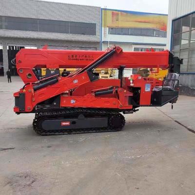 Crane d'araignée diesel mobile pliable de 5 tonnes avec taille personnalisée 4600*1430*2170MM
