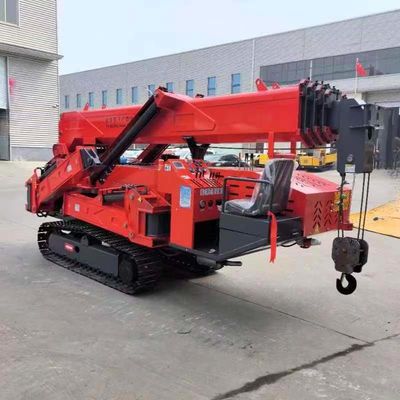 Crane d'araignée diesel mobile pliable de 5 tonnes avec taille personnalisée 4600*1430*2170MM