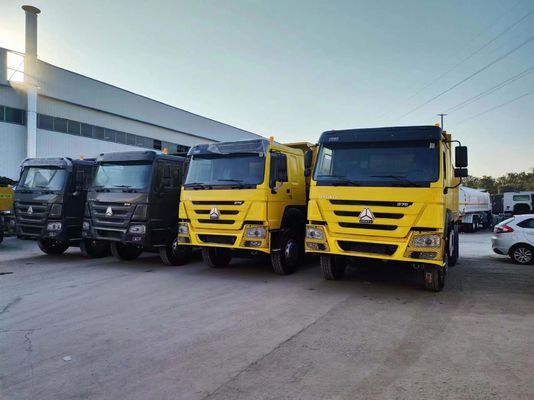 Construction camions à décharger les déchets style de levage avant HOWO 6*4 camion à bascule 8500x2500x3600mm