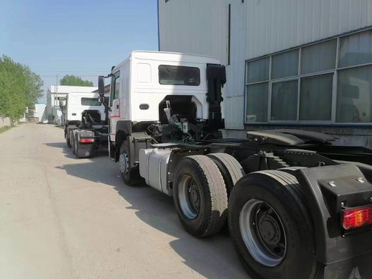 Camion à tête de tracteur lourd certifié ISO 6X4 371HP avec moteur diesel