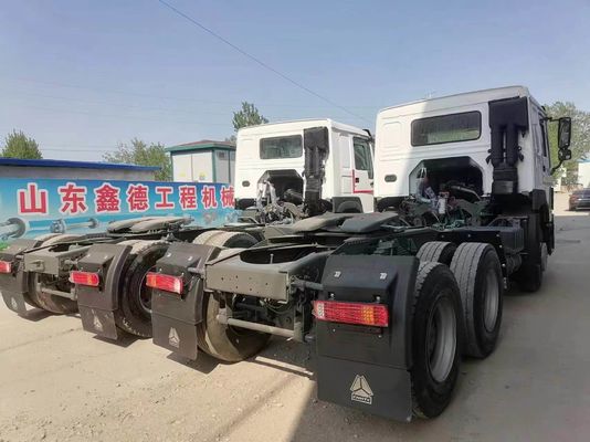 Camion à tête de tracteur lourd certifié ISO 6X4 371HP avec moteur diesel
