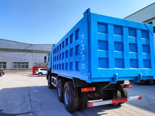Projets de construction Sinotruk Blue Dump Truck 6*4 Truck à bascule avec pneus radiaux