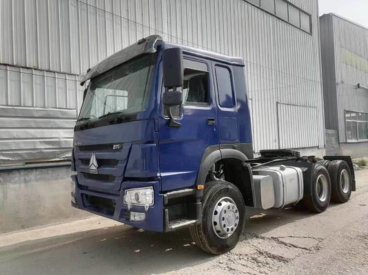 Sinotruk bleu HOWO 6X4 10 roues camion tracteur d'occasion avec une puissante capacité de remorquage