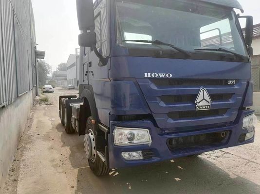 Sinotruk bleu HOWO 6X4 10 roues camion tracteur d'occasion avec une puissante capacité de remorquage