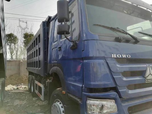 Sinotruk HOWO 6*4 camion de décharge d'occasion avec style de levage avant et couleur différente