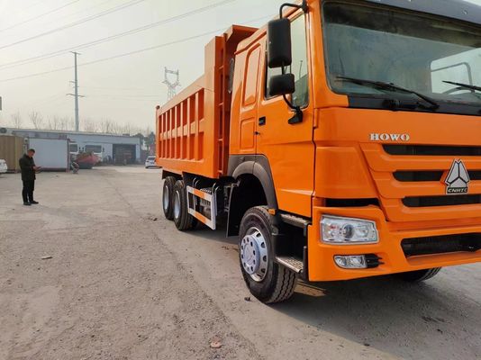 Camion d'occasion pour le levage avant style Sinotruck HOWO 6*4 Camion à décharge 351-450 ch