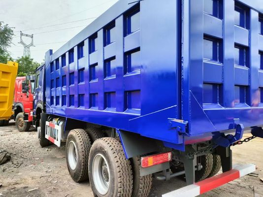 8×4 roue motrice utilisé Sinotruk camion déchargeur HOWO 440HP 12 pneus Capacité de charge lourde