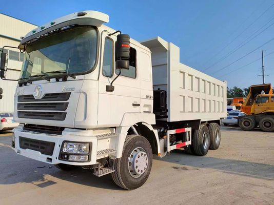 6 × 4 pneus radiaux Shacman F3000 Dumping Dumping pour le dépôt de mines
