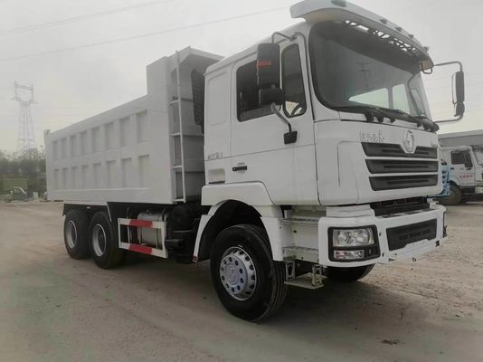 6 × 4 pneus radiaux Shacman F3000 Dumping Dumping pour le dépôt de mines