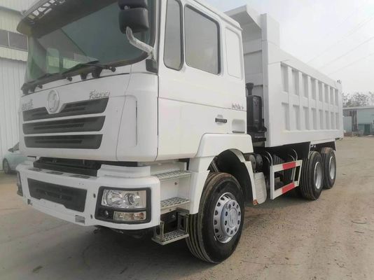6 × 4 pneus radiaux Shacman F3000 Dumping Dumping pour le dépôt de mines