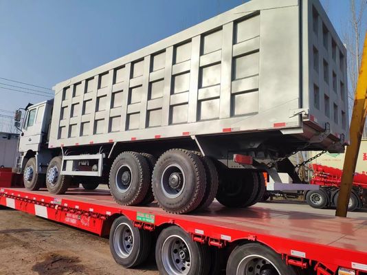 Shacman 8X4 Camion à ordures d'occasion 375 ch 12 roues 40t Style de levage avant Puissance 351-450 ch