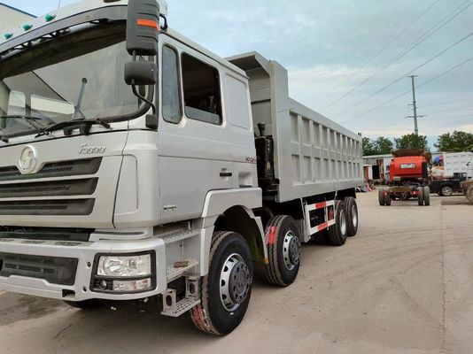 Camion à décharge Shacman 8*4 F3000 d'occasion avec transmission manuelle