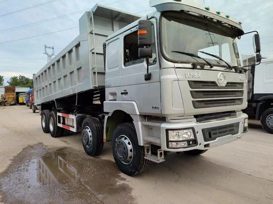 Camion à décharge Shacman 8*4 F3000 d'occasion avec transmission manuelle