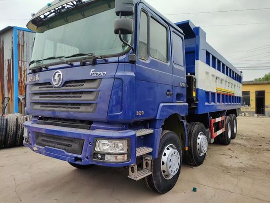 8×4 roue motrice Shacman F3000 Transmission manuelle moteur diesel camion de décharges à bascule